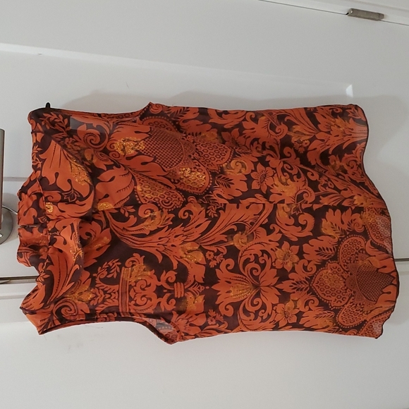 Anna Sui for Target Ruffle Sleeveless Blouse - Picture 1 of 8